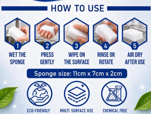 All-In-One Stain Eraser Mop (Pack of 5 / Pack of 10)
