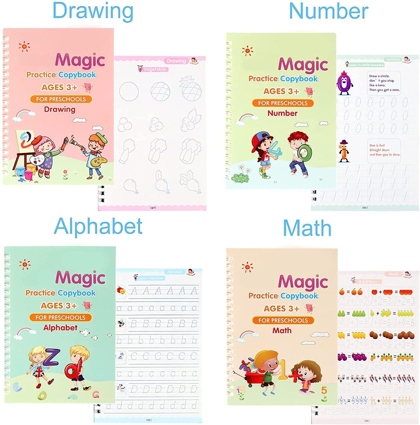Inkfinity writing kit with Magic Pen & 10 x Magic Refills
