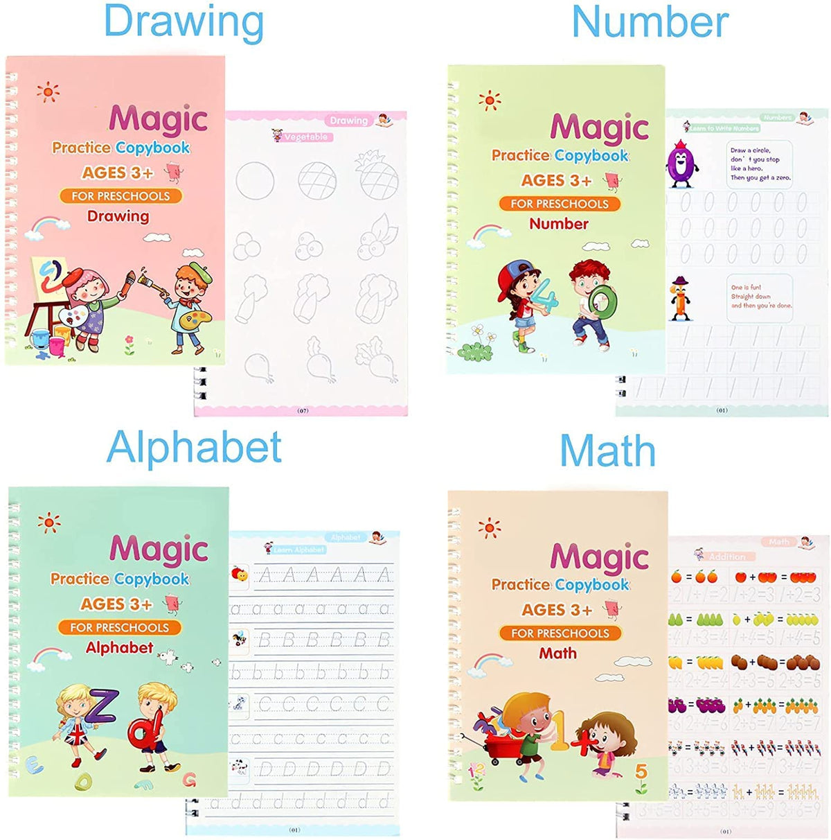 Inkfinity writing kit with Magic Pen & 10 x Magic Refills